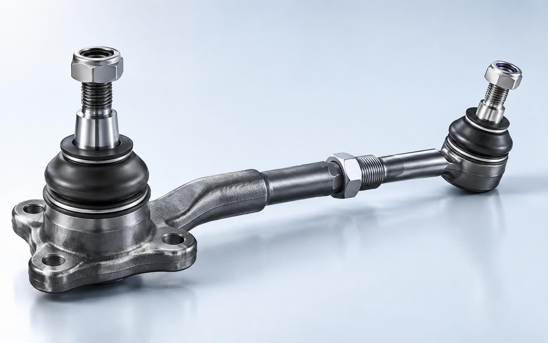 Precision steering linkage and suspension ball joint